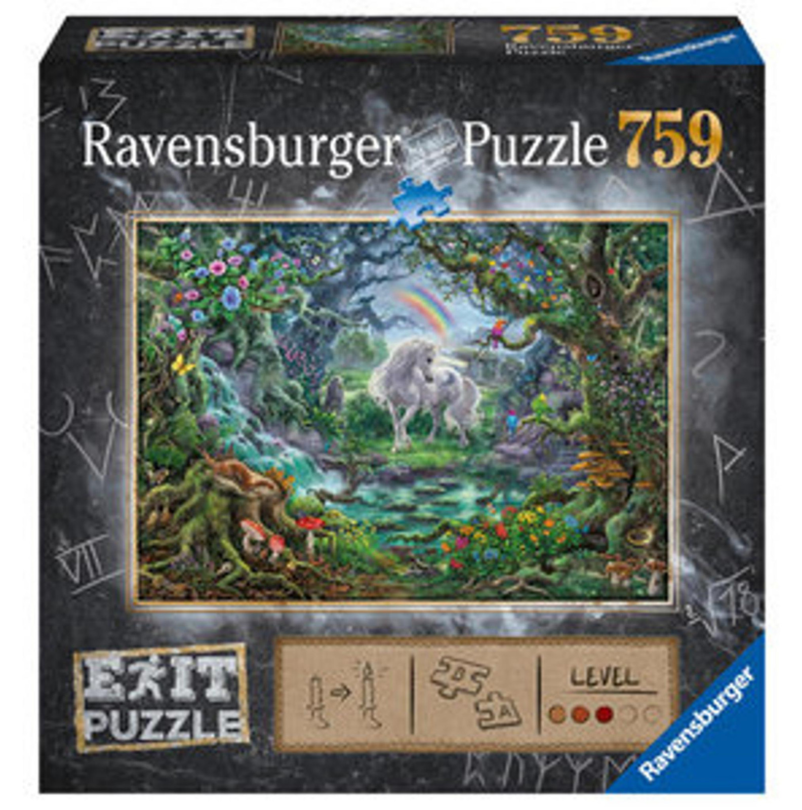 Ravensburger EXIT Einhorn spel