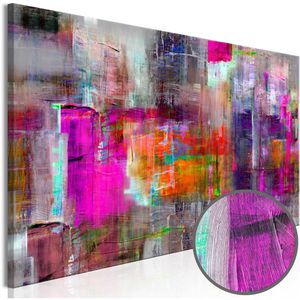 Artgeist Wandbild Land of Colors, Leinwand Premium, Querformat, 150 x 50 cm