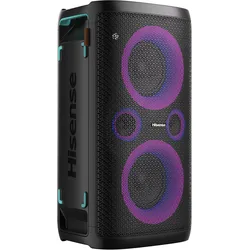 Hisense Party Storm (15 h), Bluetooth Lautsprecher, Schwarz
