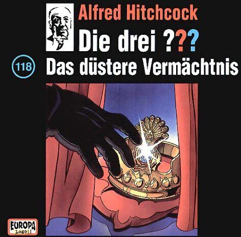Die Drei ??? - Die drei ??? - CD: Die drei Fragezeichen - Folge 118: Das düstere Vermächtnis (1 Audio-CD) - Preis vom 05.10.2026 03:47:11 h