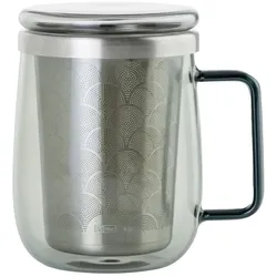 Ad Hoc Teeglas YUNA - B/H/T ca. 12.50x10.50x7.00