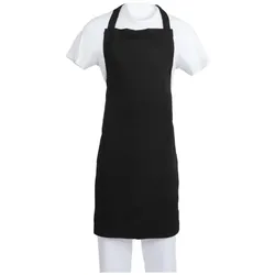 Whites Chefs Clothing Latzschürze Whites Polyester-Baumwolle schwarz XL