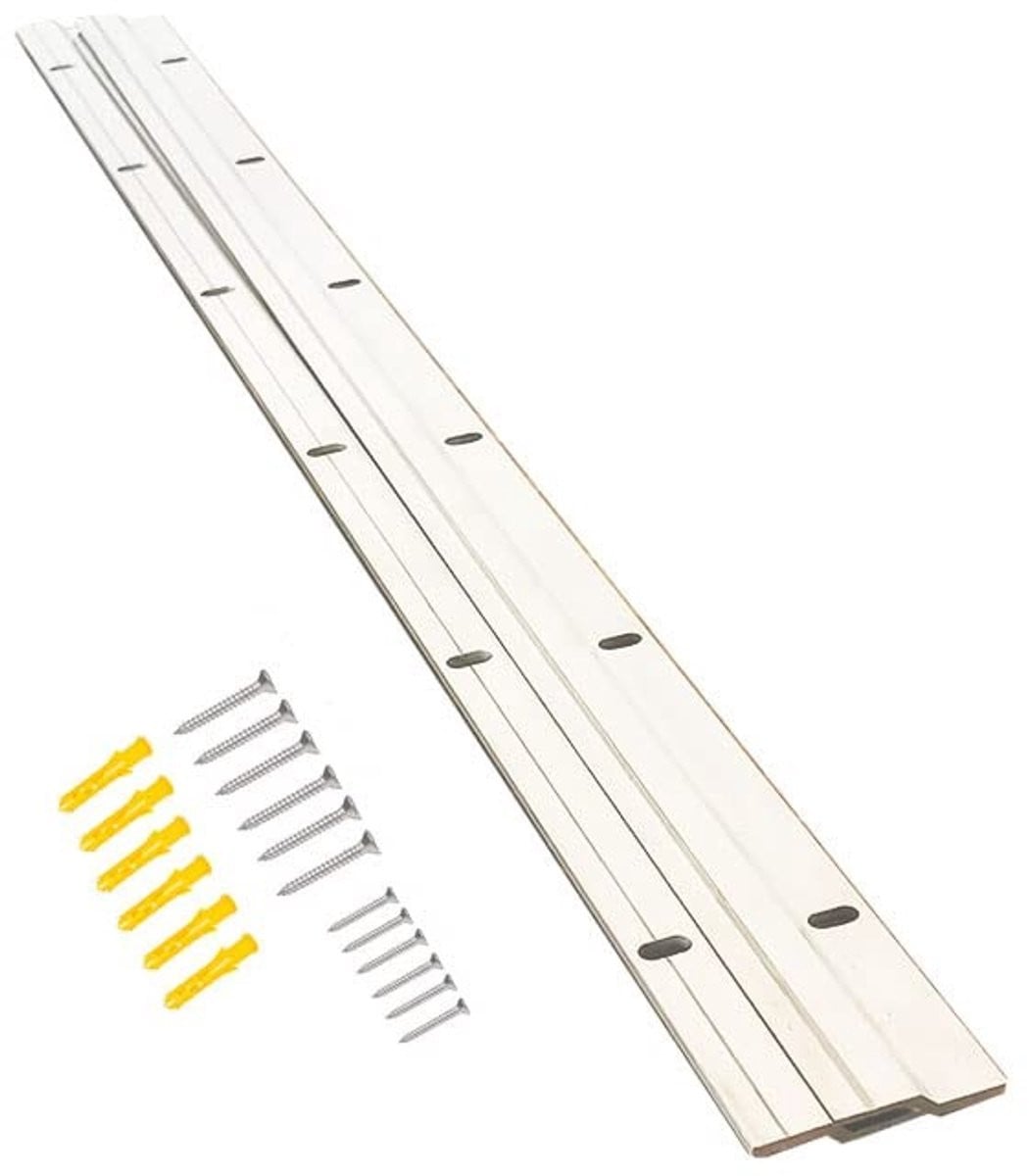 Dailygoods Inbouwbeugel Heavy Duty Z-hanger van aluminiumlegering, 61 cm