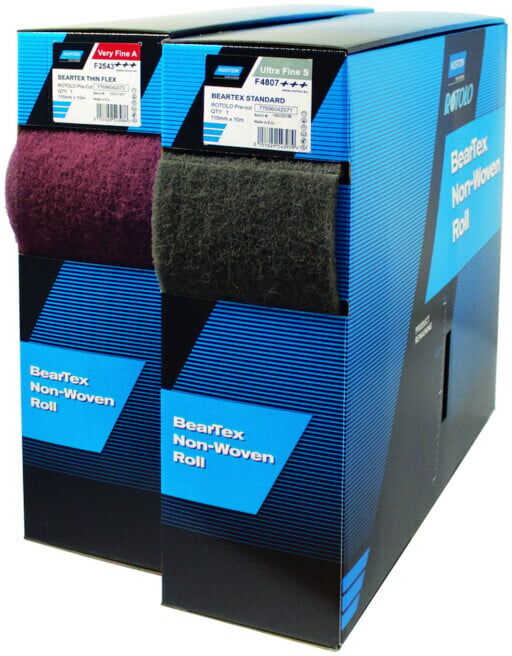 Norton Rouleau abrasif non-tissé BT 115x10 Ultra-fin ; Saint-Gobain (77696042071)