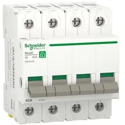 Schneider Electric afbryderkontakt, Resi9 IN, 4P, 40 A, Relais