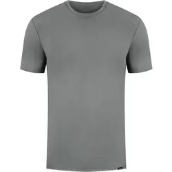 SMILODOX T-Shirt Micah, Größe L in Grau Grau