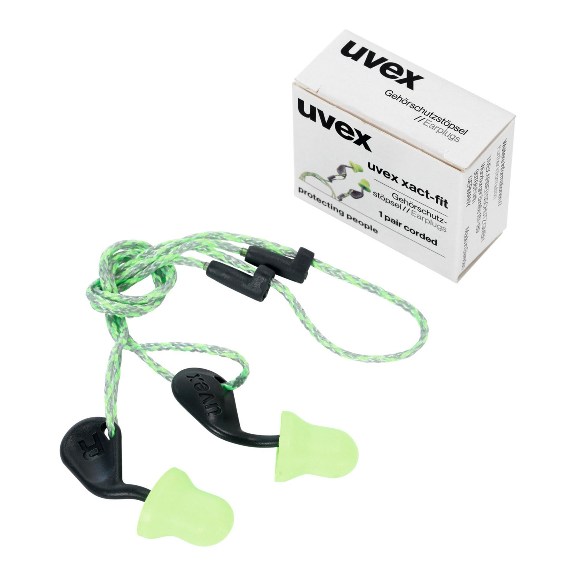 uvex Gehörschutzstöpsel-Set, 50 Paar uvex xact-fit, Typ: 50 (2124001)