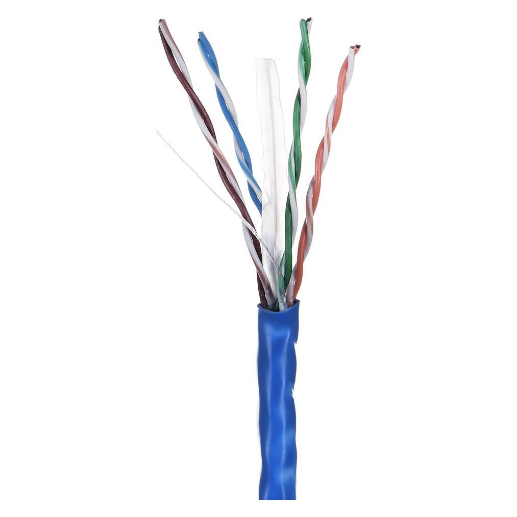 Lanberg LAN-KABEL UTP 1GB/S 305M CCA-DRAHT BLAU (U/UTP, CAT6, 305 m) (6100305)