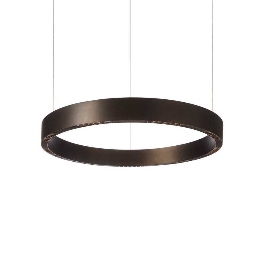 LOOM Design LED-Pendelleuchte ARCELLA L 60cm Vintage Bronze 884-002 5712802227589