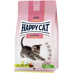 HAPPY CAT Supreme Young Kitten Land-Geflügel 1,3 Kilogramm Katzentrockenfutter 1,3 Kilogramm