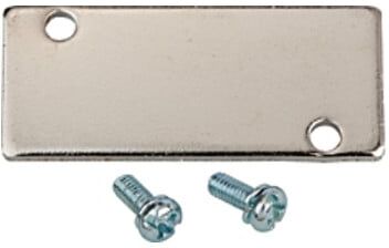 Riegler Plaque de recouvrement pour plaque de base 3/2, raccord G 1/8, G 1/4 (5510.14-A)