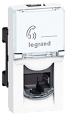 Prise Tv/r/sat Legrand Mos2, dreifache Multimedia-Anschlussdose für Wandmontage - Legrand