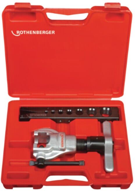 Rothenberger Outil à roder à cliquet avec matrice en pouces (222404)