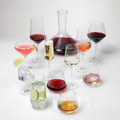 Zwiesel Glas Pure Crystal Glass Bordeaux, 23 Ounce, Set of 6