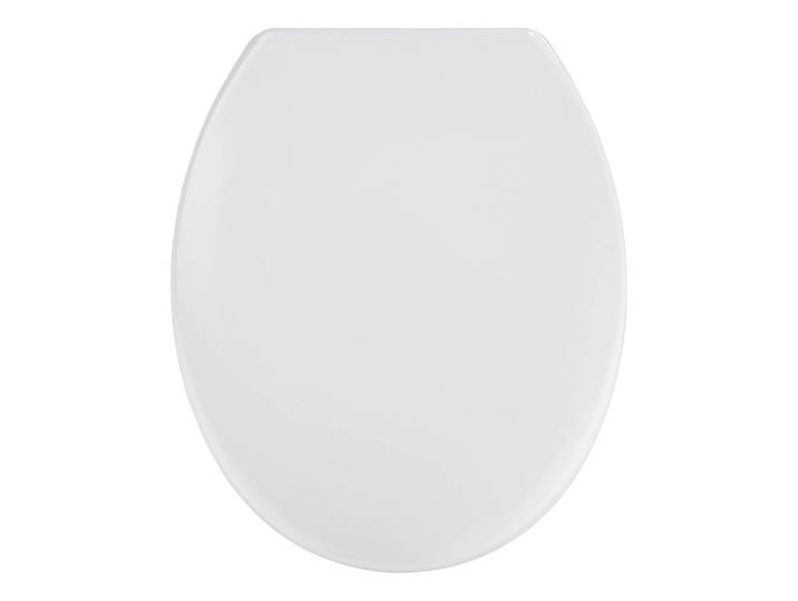 Siège WC Vigone Duroplast Fixation : acier inoxydable Blanc 38 x 45cm