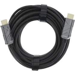 InLine HDMI AOC Kabel (30 m), Videokabel, Schwarz