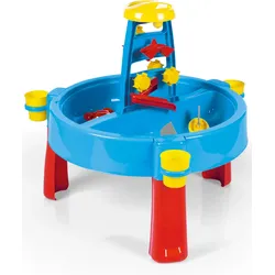 DOLU 2-in-1-Wasser- und Sand-Spieltisch – rot blau