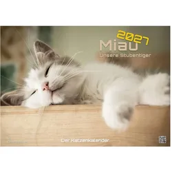 Umbreit, Kalender, Miau - Unsere Stubentiger - Der Katzenkalender 2027 (A2, A3)