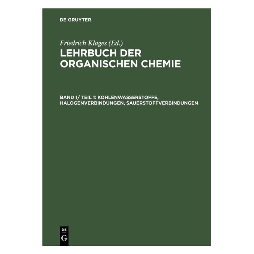 De Gruyter Kohlenwasserstoffe, Halogenverbindungen (67771505)