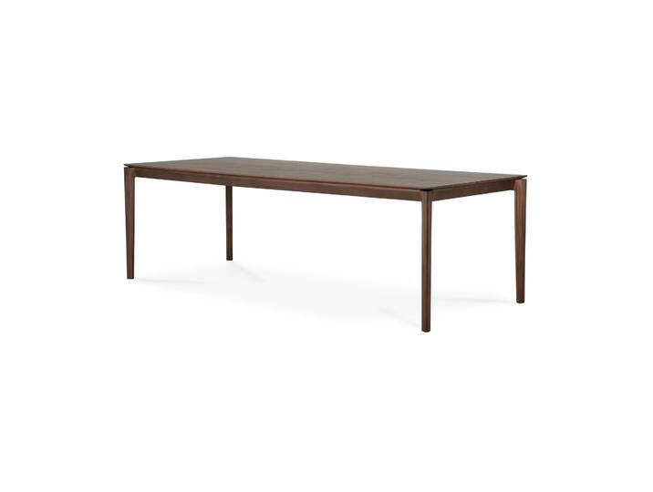 Ethnicraft Bok Esstisch 240x100 cm Lackiertes Teak Brown