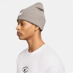 NIKE PEAK Futura Beanie 211 - moon particle/white