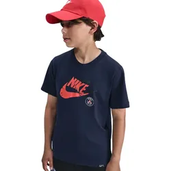 NIKE PSG Paris Saint-Germain T-Shirt Kinder 410 - midnight navy L (147-158 cm)