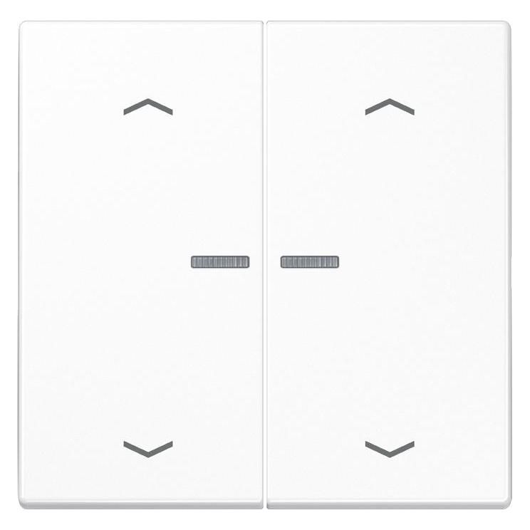 JUNG Wippe 2t Jalousie LS aws glz Pfeile LS102KO5PWW (LS102KO5PWW)