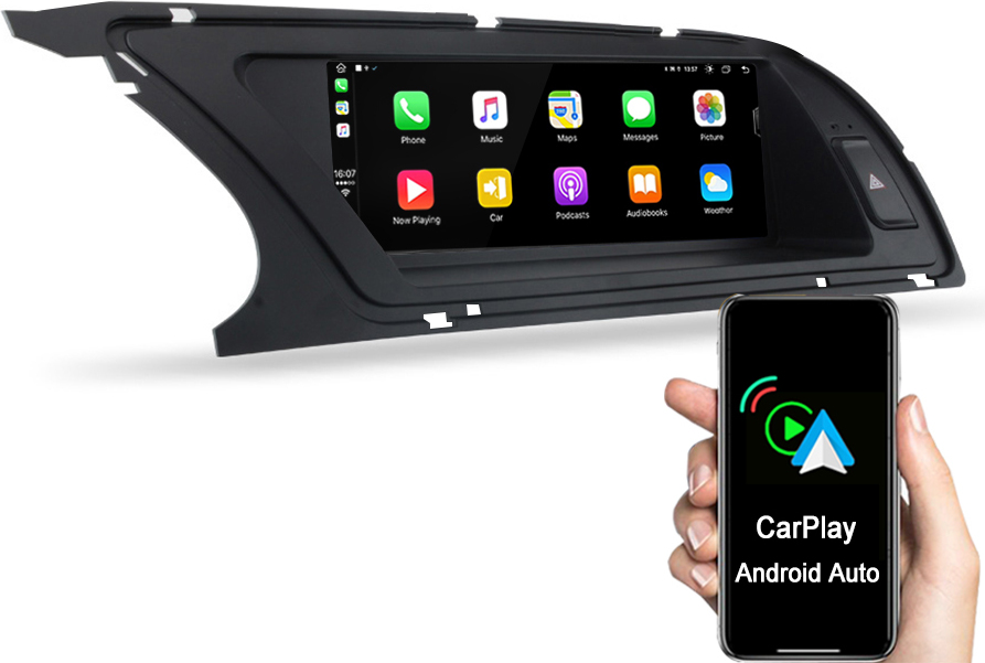 8.8''6+128GB kabelloses CarPlay Für Audi A4 2013-2016 Android Auto autoradio 4GSIM WIFI SWC DAB+ 8kern