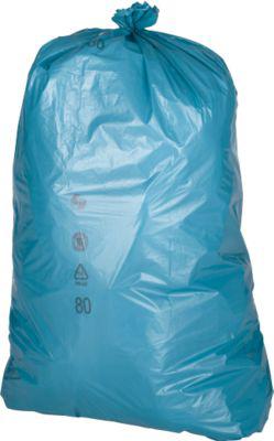 Abfallsäcke Universal HDPE, 120 l, blau