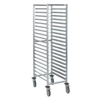 Tournus Regalwagen Euronorm (600x400) mit 20 Ebenen Gesamtabm: 725x540x1785mm Mit 4 Lenkrollen Durchm 125mm, davon 2 mit Bremse
