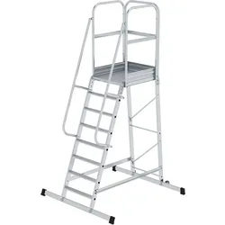 Munk Plattformleiter mit Rollen - 303108