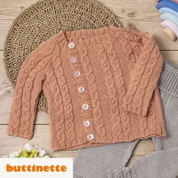 Strickanleitung – Baby-Jäckchen aus Woll Butt Baby
