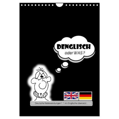 DENGLISCH oder was? (Wandkalender 2027 DIN A4 hoch), CALVENDO Monatskalender