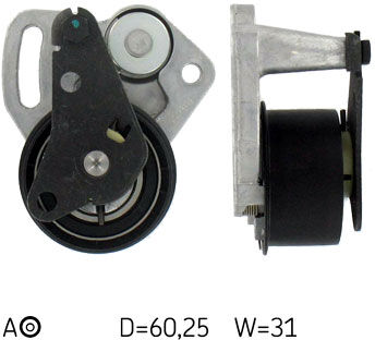 Skf Spannrolle, Zahnriemen Vkm 12541 Für Alfa Romeo