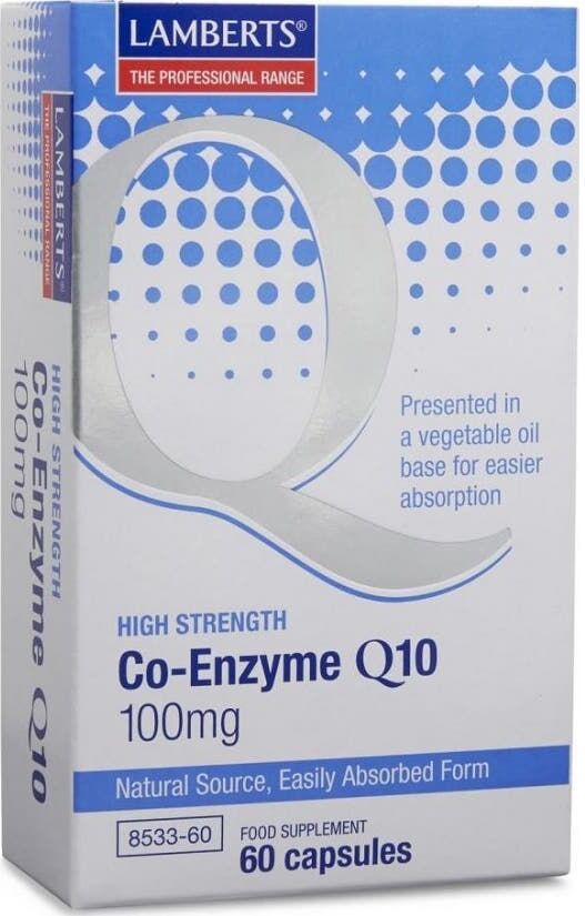Lamberts Coenzima Q10 100 mg 60 Cáps.