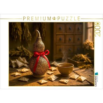 CALVENDO Puzzle Wu Lou - Kalebassenflasche für Gesundheit und Heilung | 2000 Teile Lege-Größe 90x67cm Foto-Puzzle für glückliche Stunden