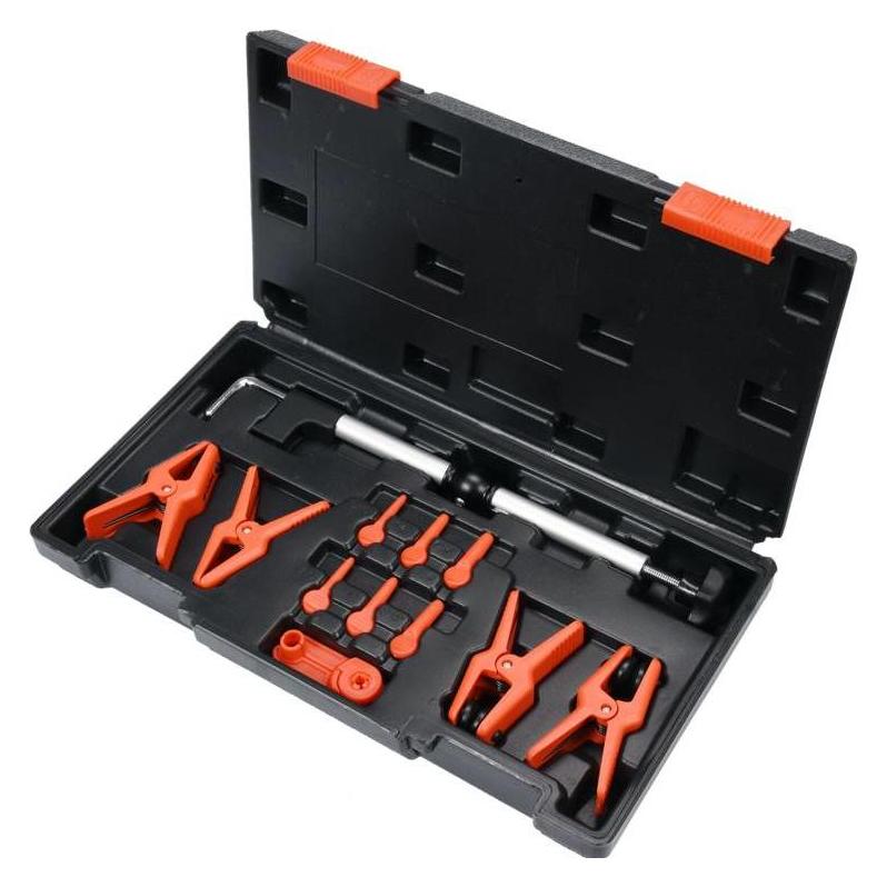 Yato 12-tlg. Abklemmzange Set Kit Klemmzange Schlauchklemmzangen Schlauchklemmen Satz (YT-08392)