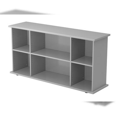 Hammerbacher-Sideboard offen 166cm Grau-VSBOF/5