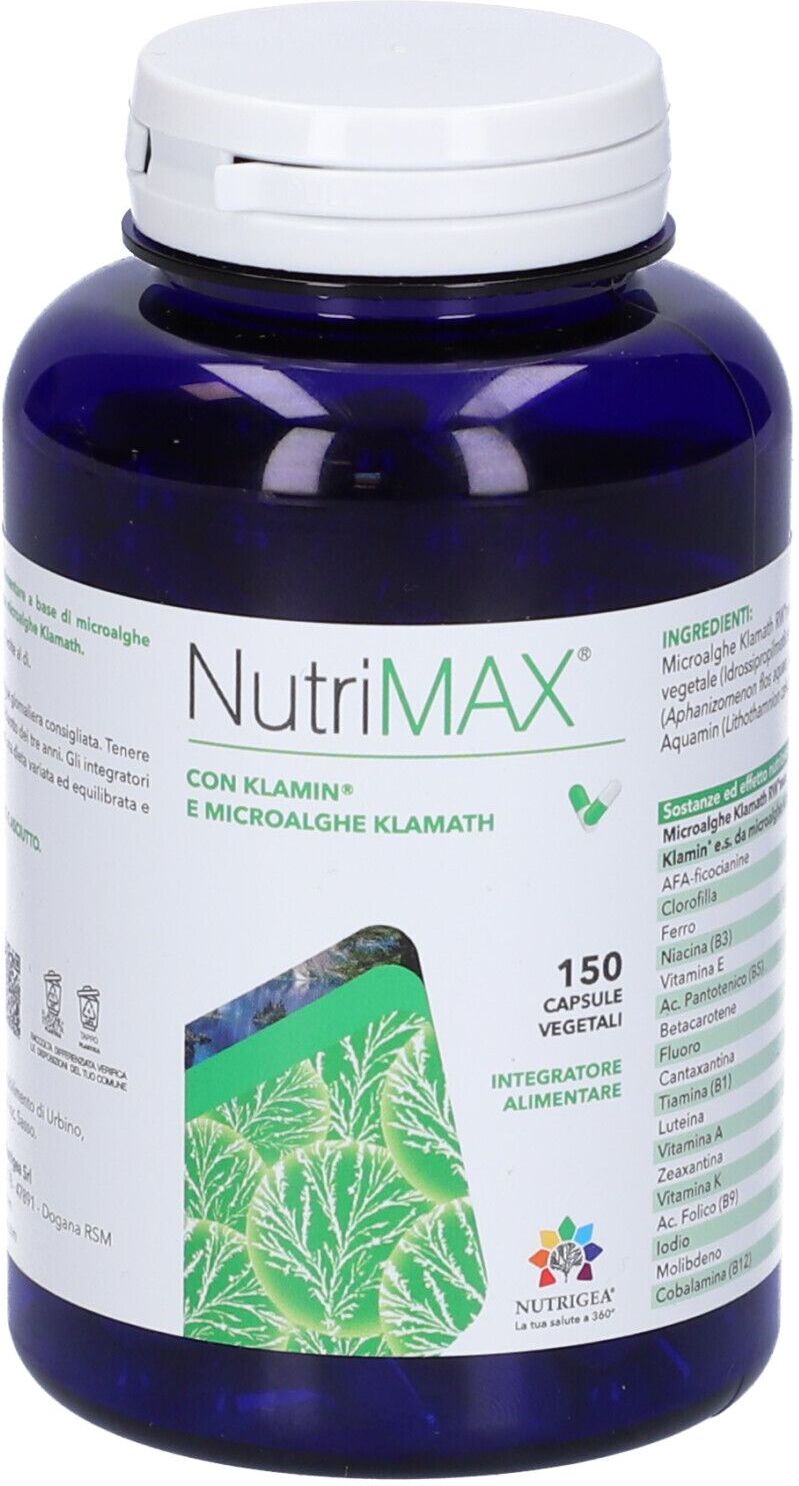 NUTRIGEA Srl NutriMax 150 Capsule Vegetali – Integratore per Umore e Sistema Immunitario