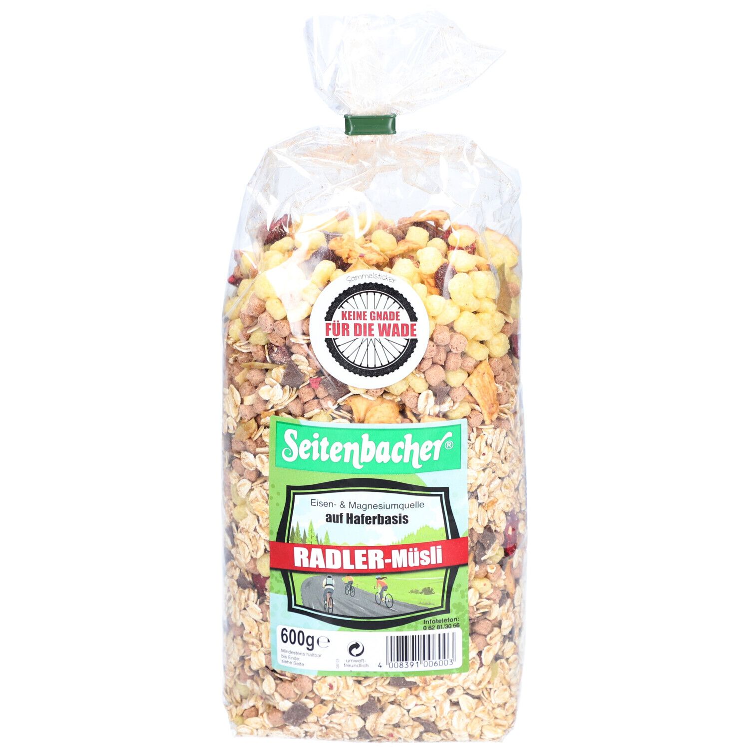Seitenbacher RadlernMüsli 600 g