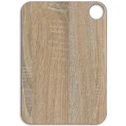 Arcos Schneidebrett, Holzfaser 33 x 23 cm, Holzdekor, Schneidebrett, Braun