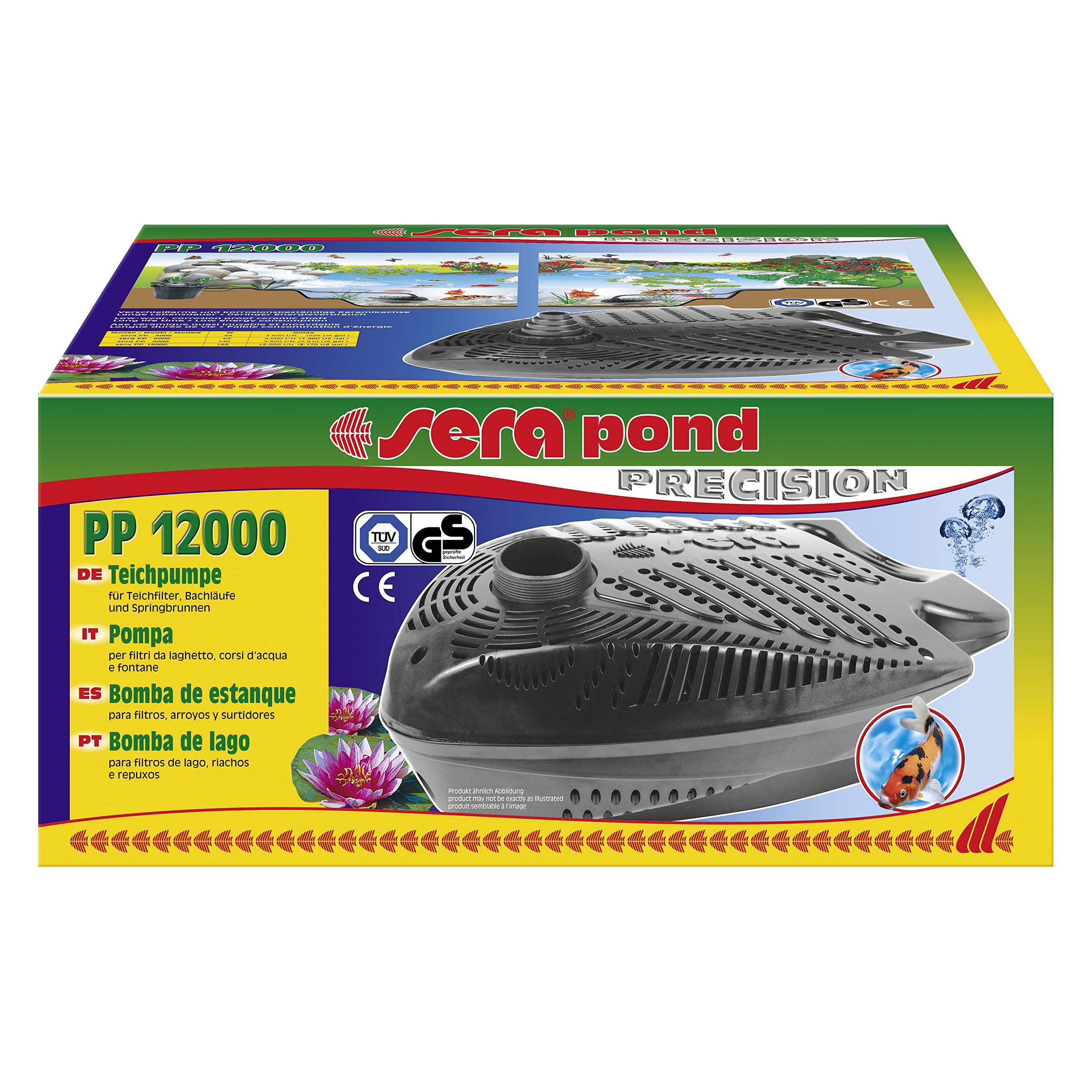 Sera pond PP 12000 Teichpumpe, 12.000 l/h (ST30078)