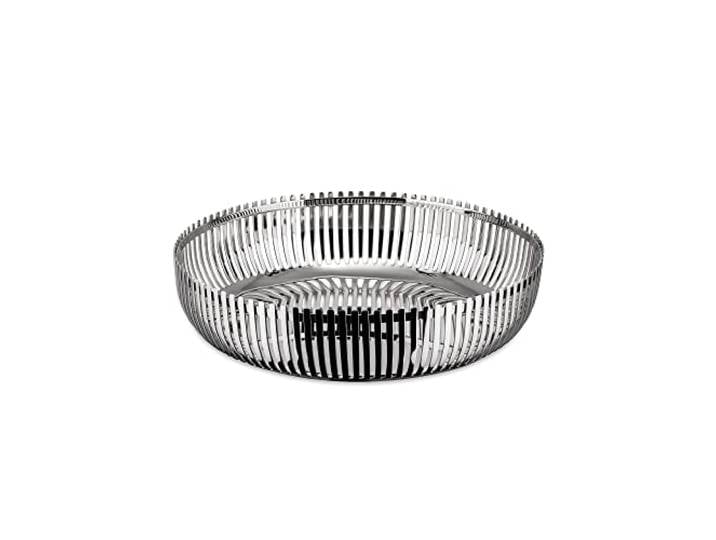 Alessi PCH02/20 - Panier de Cuisine Perforé\, Acier Inoxydable 18/10 Poli\, 20 cm