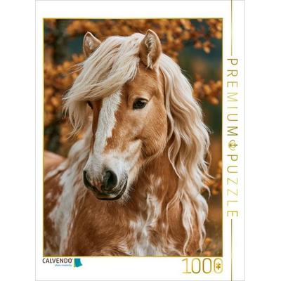 CALVENDO Puzzle Goldenes Fell, goldenes Herz | 1000 Teile Lege-Größe 64x48cm Foto-Puzzle für glückliche Stunden, von , Calvendo Puzzle