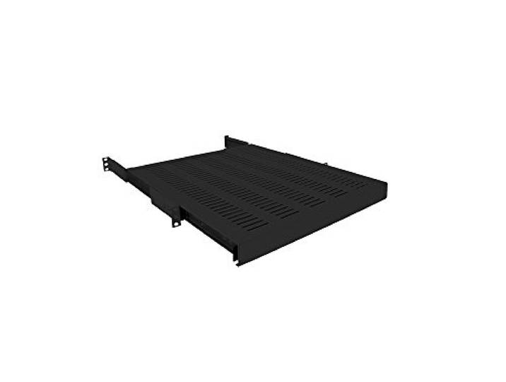 19 Ausziehbarer Fachboden, T=800mm, schwarz, LogiLink® [SF1S85B]