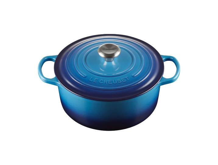 Le Creuset Le Creuset Bräter rund 5,3 l Azure blue