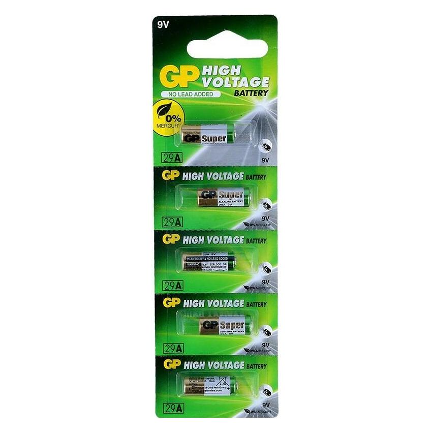 GP Batteries A29 9V Batterie (5 Stk., 9V Block) (35771483)