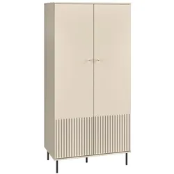 KLEIDERSCHRANK 2 Türen Nova Beige