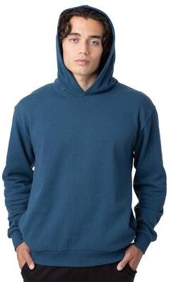 econscious EC5300 Reclaimist Hooded Sweatshirt in Tidal Blue size Medium   Cotton