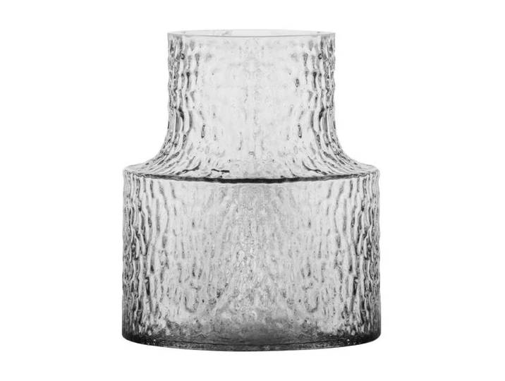 Skrufs Glasbruk Vase structure Kolonn 20 cm